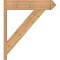 Ekena Millwork Traditional Smooth Arts and Crafts Outlooker, Western Red Cedar, 7 1/2"W x 32"D x 36"H OUT08X32X36TRA03SWR - alternate 2